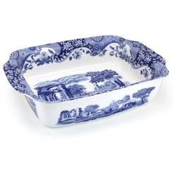 Spode - Blue Italian Rectangular Baking Dish