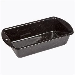 Falcon - Loaf Pan Speckled Black & White 28cm