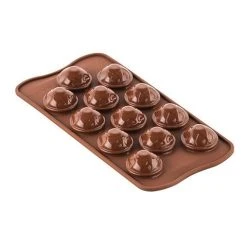 Silikomart - 3D Amleto Silicone Mould Brown