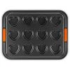 Le Creuset - Toughened Non-Stick 12 Cup Heart Tray