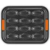 Le Creuset - Toughened Non-Stick 12 Cup Madeleine Tray 2 Le Creuset - Toughened Non-Stick 12 Cup Madeleine Tray -Mason Cash Shop 166954 Large
