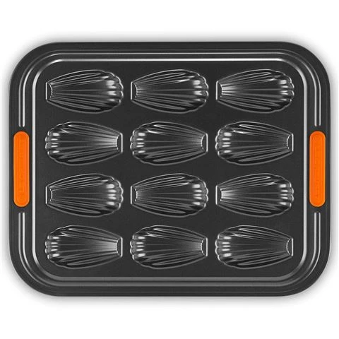 Le Creuset - Toughened Non-Stick 12 Cup Madeleine Tray 3 Le Creuset - Toughened Non-Stick 12 Cup Madeleine Tray