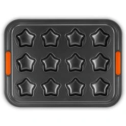 Le Creuset - Toughened Non-Stick 12 Cup Star Tray
