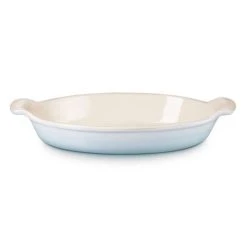 Le Creuset - Heritage Oval Dish Coastal Blue 28cm