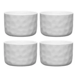 Ecology - Speckle Ramekins Milk 10cm Set 4pce