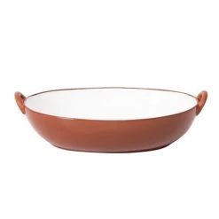 Mode - Terra Oval Dish W/Handle 40x26x10cm