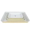 Falcon - Enamel Baking Tray Deluxe Yellow & White Set 4pce -Mason Cash Shop 191373 Large