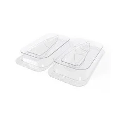 Silikomart - Frosty Thermoformed Mould For Chocolate Set 2pce