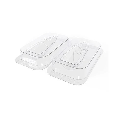 Silikomart - Frosty Thermoformed Mould For Chocolate Set 2pce 3 Silikomart - Frosty Thermoformed Mould For Chocolate Set 2pce