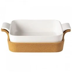Casafina - Ensemble Gift Baker With Cork Tray 32cm
