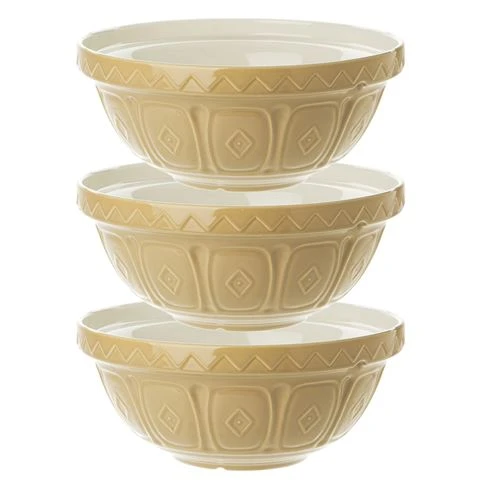 Mason Cash - Mixing Bowl Cane 26cm Set 3pce 3 Mason Cash - Mixing Bowl Cane 26cm Set 3pce