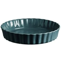 Emile Henry - Deep Flan Dish Blue Flame 29cm