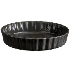 Emile Henry - Deep Flan Dish Charcoal 29cm