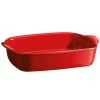 Emile Henry - Oval Oven Dish Burgundy 27x17cm