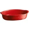 Emile Henry - Oval Oven Dish Medium Burgundy 35x22cm -Mason Cash Shop 416425 Large