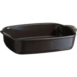 Emile Henry - Rect Oven Dish Small Charcoal 30x19cm