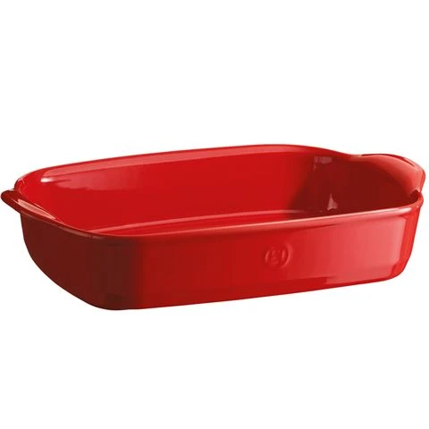 Emile Henry - Rect Oven Dish Medium Burgundy 36x23cm 3 Emile Henry - Rect Oven Dish Medium Burgundy 36x23cm