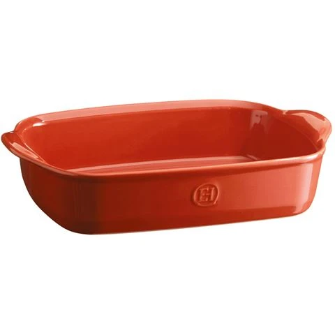 Emile Henry - Rect Oven Dish Small Burgundy 30x19cm 3 Emile Henry - Rect Oven Dish Small Burgundy 30x19cm