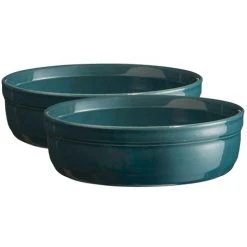 Emile Henry - Creme Brulee Blue Flame Set 2pce