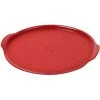 Emile Henry - Ridged Pizza Stone Burgundy 40cm