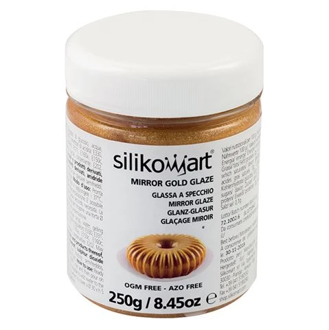 Silikomart - Mirror Glaze Gold 250g 3 Silikomart - Mirror Glaze Gold 250g