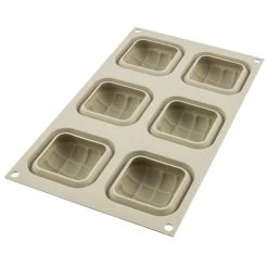 Silikomart - Mini Eleganza Silicone Mould Light Grey