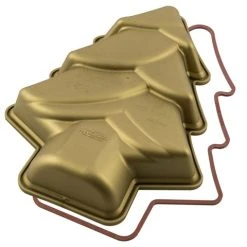 Silikomart - Christmas Tree Silicone Mould Gold Small