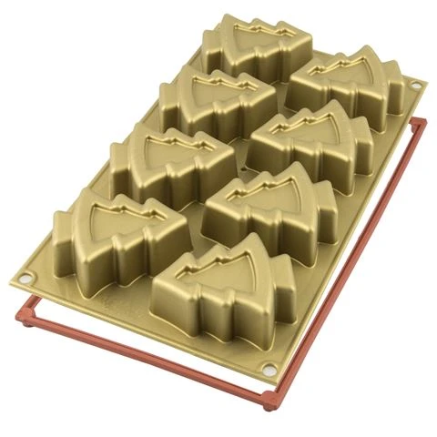 Silikomart - Pino Silicone Mould Gold 8 Cup 3 Silikomart - Pino Silicone Mould Gold 8 Cup