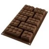 Silikomart - Choco Block Silicone Mould Brown 1 Silikomart - Choco Block Silicone Mould Brown -Mason Cash Shop 436449 Large