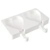 Silikomart - Easy Cream Heart Silicone Mould Set