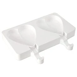 Silikomart - Easy Cream Heart Silicone Mould Set