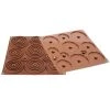 Silikomart - 3D Egg Choc Silicone Mould Set Brown -Mason Cash Shop 436469 Large