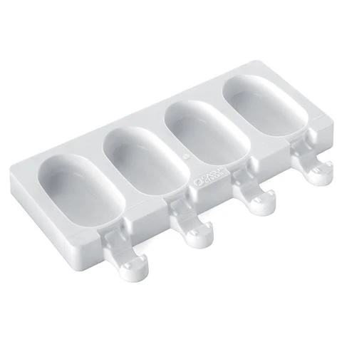 Silikomart - Mini Classic Ice-Cream Silicone Mould White 3 Silikomart - Mini Classic Ice-Cream Silicone Mould White