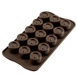 Silikomart - Vertigo Silicone Mould Brown