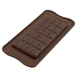 Silikomart - Classic Choco Bar Silicone Mould Brown