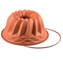 Silikomart - Gugelhupf Silicone Mould Terracotta
