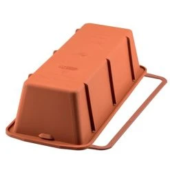 Silikomart - Plum Cake Silicone Mould Terracotta