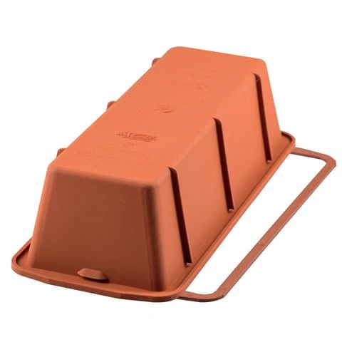 Silikomart - Plum Cake Silicone Mould Terracotta 3 Silikomart - Plum Cake Silicone Mould Terracotta