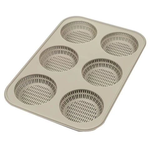 Silikomart - Burger Bread Silicone Mould Light Grey 3 Silikomart - Burger Bread Silicone Mould Light Grey