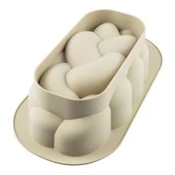 Silikomart - Treccia Silicone Mould Light Grey