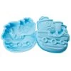 Silikomart - Pirates Boat Silicone Mould Light Blue -Mason Cash Shop 436532 Large
