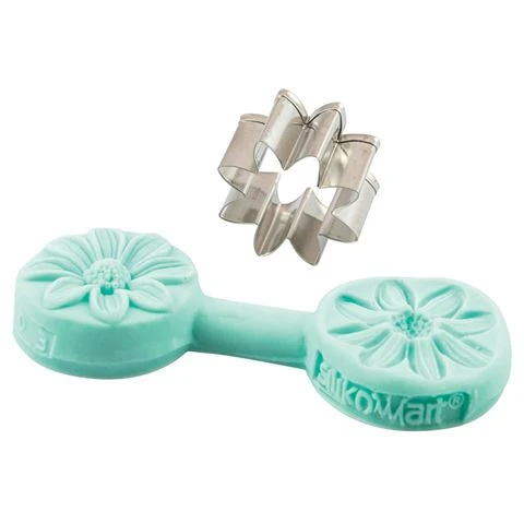 Silikomart - Daisy Silicone Mould Light Blue 3 Silikomart - Daisy Silicone Mould Light Blue