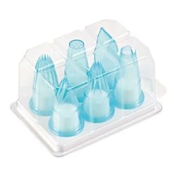Silikomart - Pastry Tubes Blue Set 6 Piece