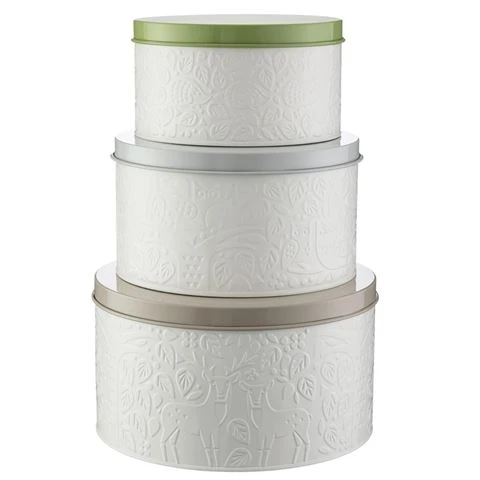 Mason Cash - In The Forest Cake Tins Set 3pce 3 Mason Cash - In The Forest Cake Tins Set 3pce