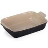 Le Creuset - Heritage Rectangular Dish Satin Black 26cm 2 Le Creuset - Heritage Rectangular Dish Satin Black 26cm -Mason Cash Shop 439229 Large