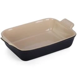 Le Creuset - Heritage Rectangular Dish Satin Black 26cm