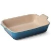 Le Creuset - Heritage Rectangular Dish Marseille Blue 26cm -Mason Cash Shop 439232 Large