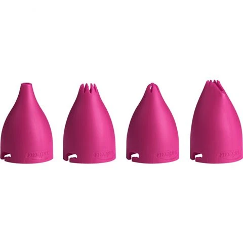 Trudeau - Decorating Tips Violet Set 4pce 3 Trudeau - Decorating Tips Violet Set 4pce