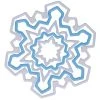 Avanti - Snowflake Cookie Cutters Set 5pce -Mason Cash Shop 446958 Large