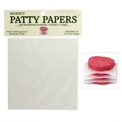 Regency - Patty Papers Set 24pce